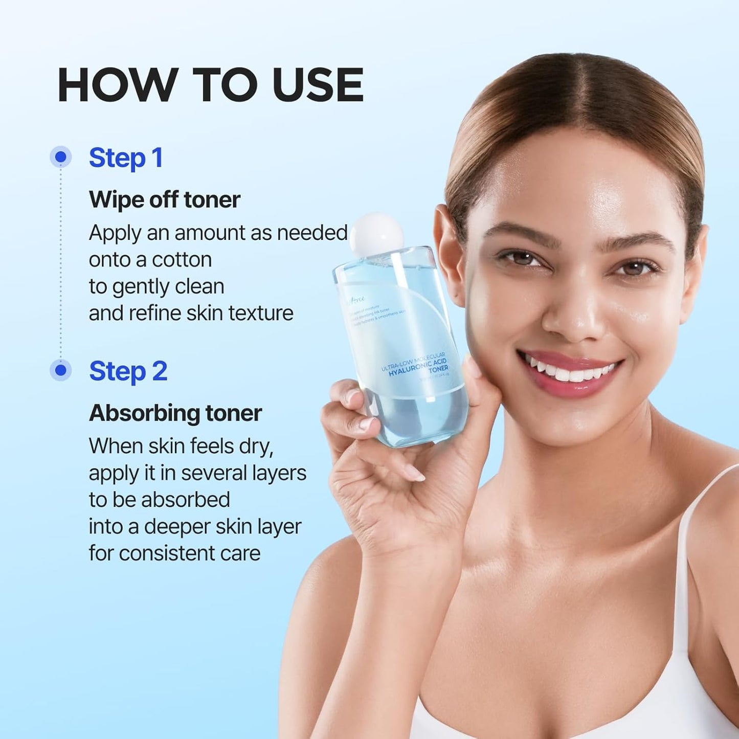 ISNTREE Ultra-Low Molecular Hyaluronic Acid Toner