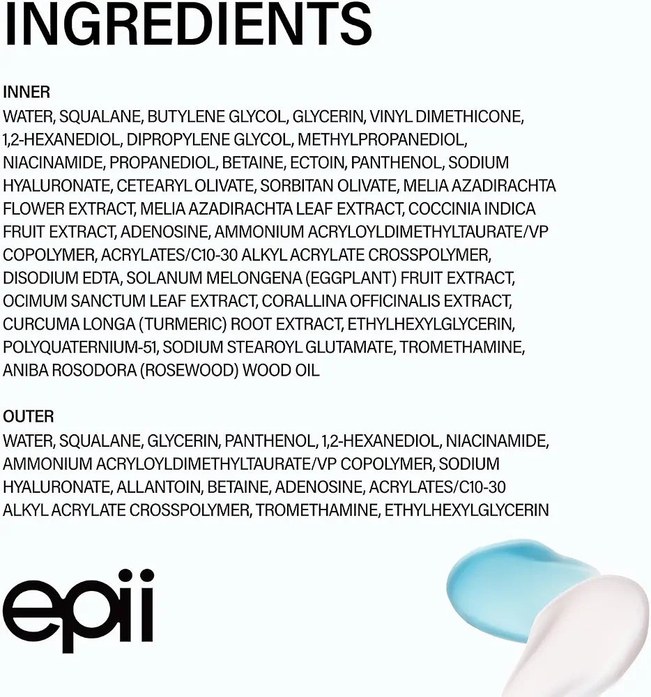 epii Double Up Cream (Ectoin & Panthenol)
