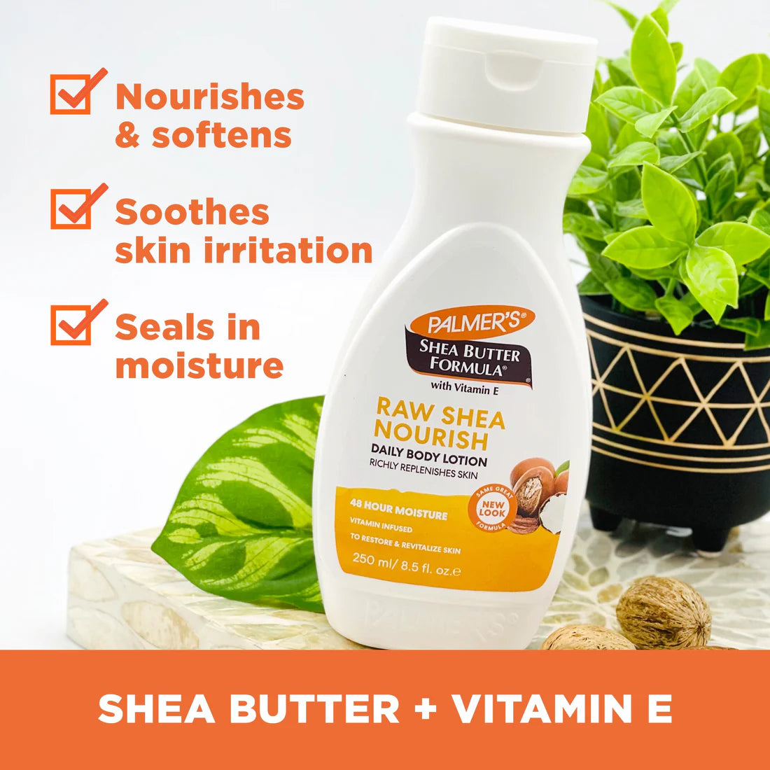 Palmer's Shea Butter Formula Raw Shea Nourish Daily Body Lotion