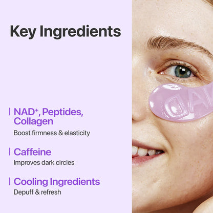 numbuzin No.9 NAD+ Collagen Under Eye Patches