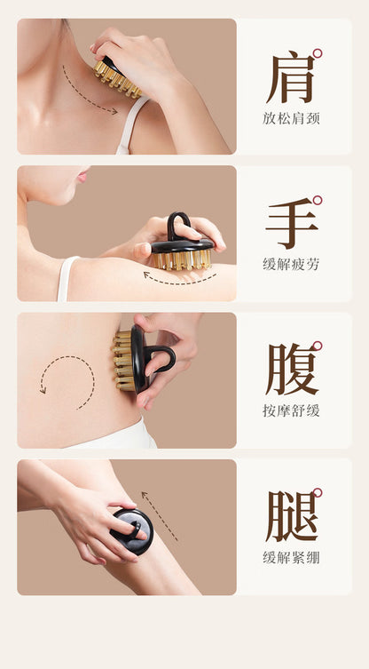 Natural Horn Massage Comb