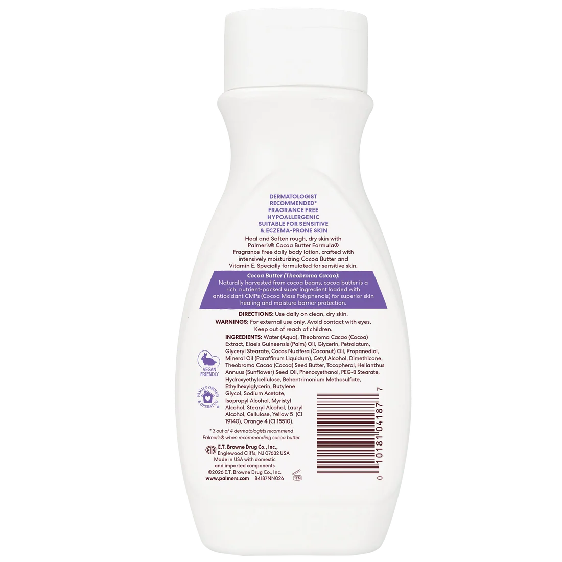 Palmer's Cocoa Butter Formula Daily Skin Therapy Fragrance Free