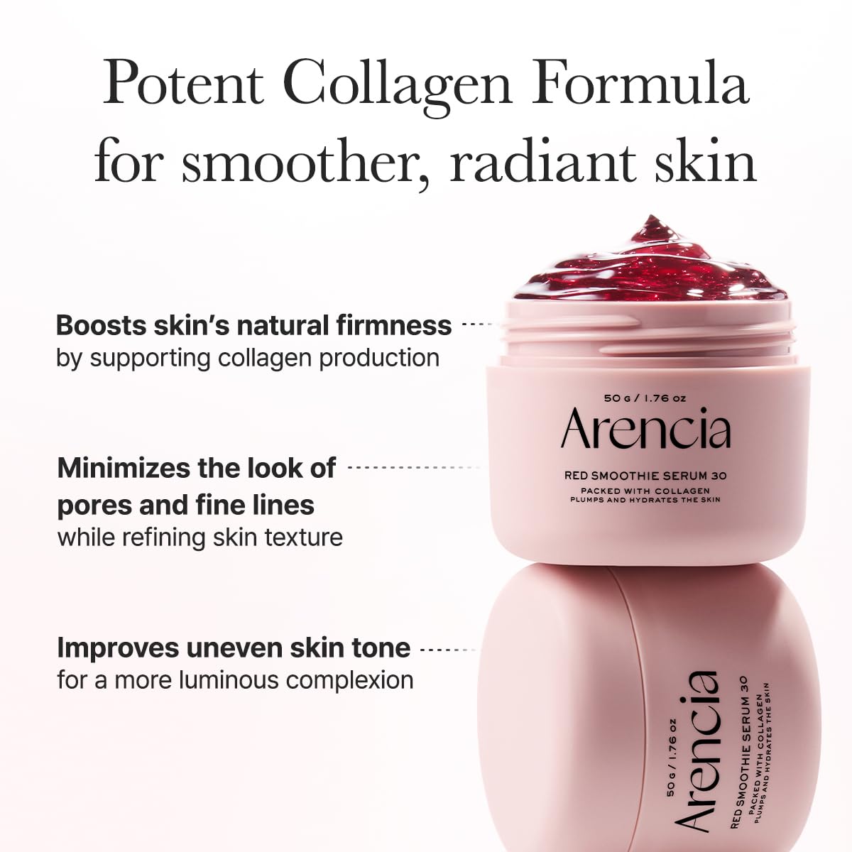 Arencia Overnight Red Smoothie Face Serum