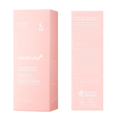 medicube Wrapping Mask Collagen Overnight Peel Off Facial Mask