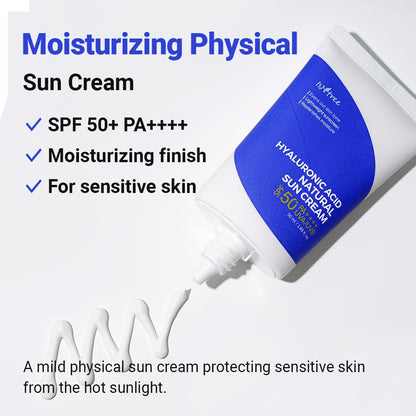 Hyaluronic Acid Natural Sun Cream Moisturizing Sunscreen spf50+ pa++++