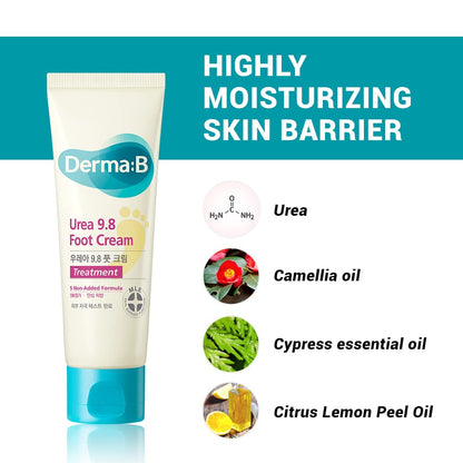 Derma B | Urea 9.8% Foot Cream
