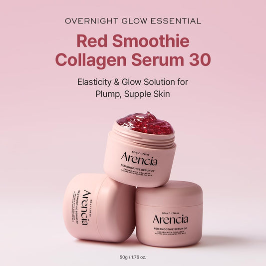 Arencia Overnight Red Smoothie Face Serum
