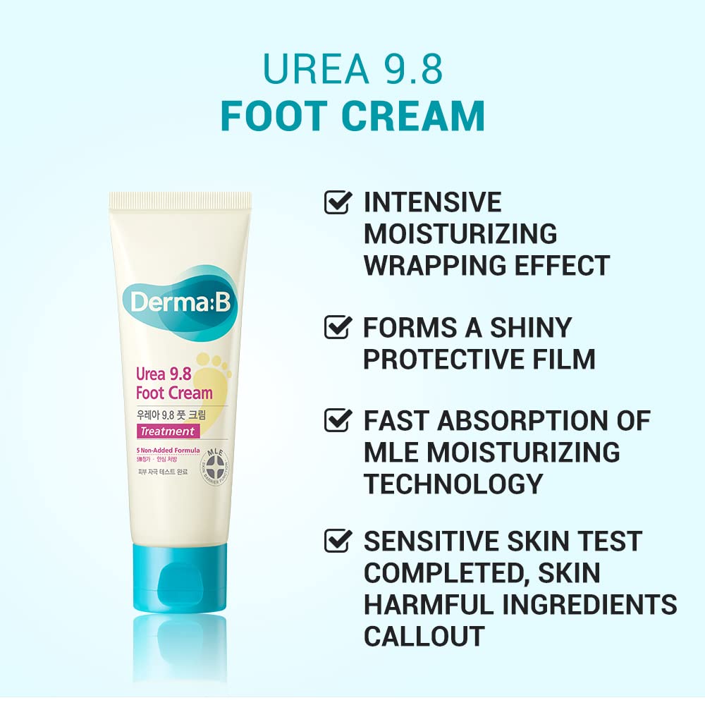 Derma B | Urea 9.8% Foot Cream