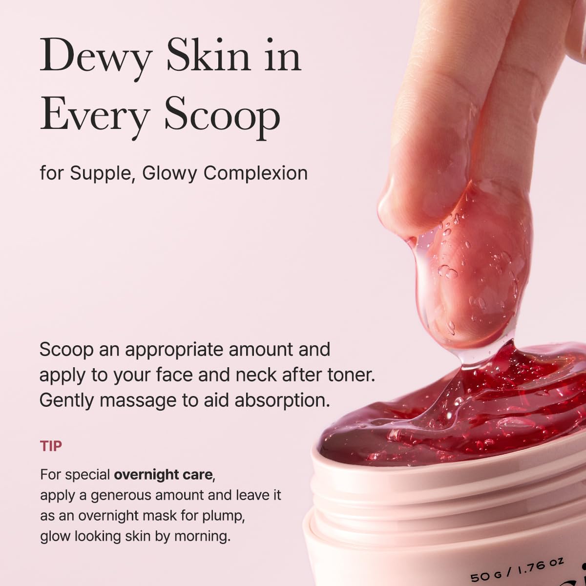 Arencia Overnight Red Smoothie Face Serum