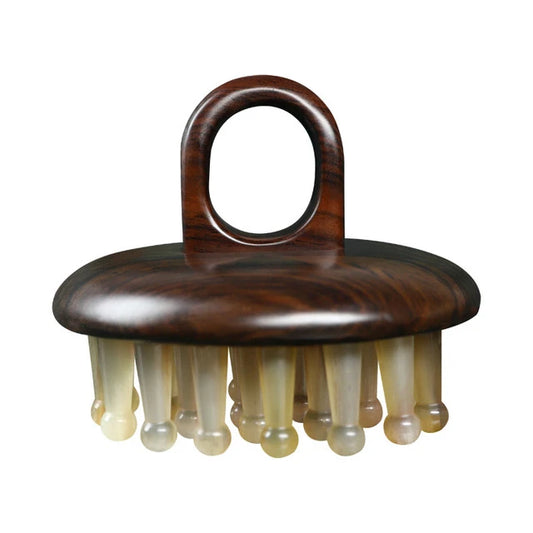Natural Horn Massage Comb