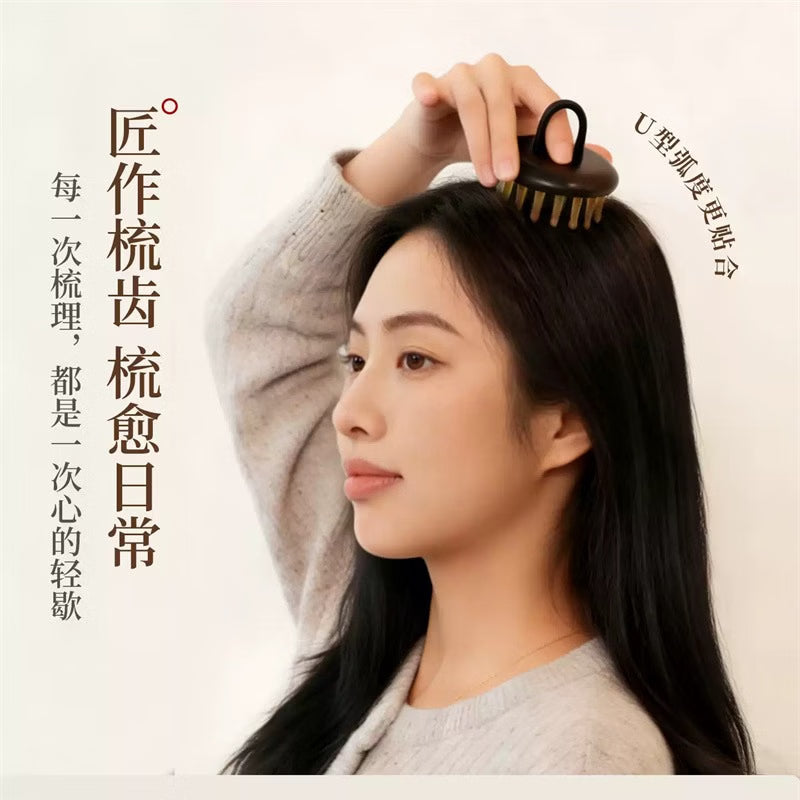 Natural Horn Massage Comb