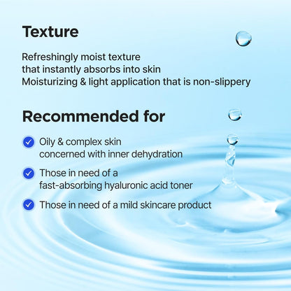 ISNTREE Ultra-Low Molecular Hyaluronic Acid Toner