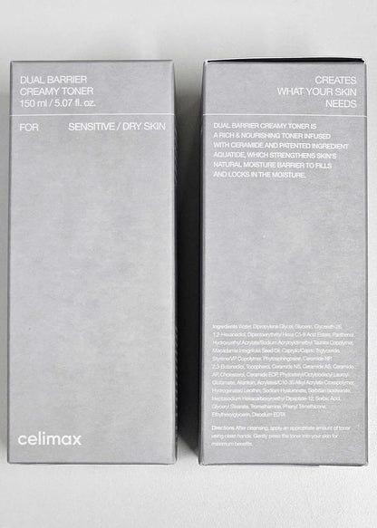Celimax Dual Barrier Creamy Toner