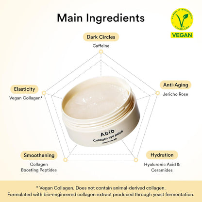 Abib Vegan Collagen Eye Patches – Jericho Rose Jelly