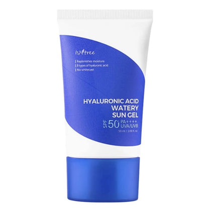 isntree hyaluronic acid watery sun gel spf50+ pa++++