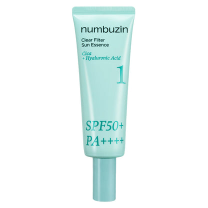 Numbuzin No.1 Clear Filter Sun Essence SPF50+ PA++++