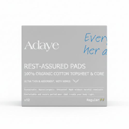 Adaye Rest-Assured Pads 100% organic cotton